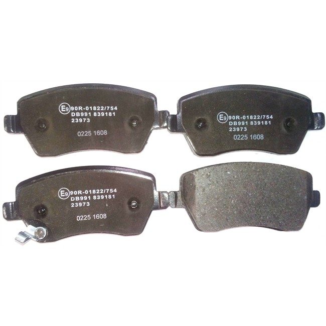 4 Plaquettes De Frein Norauto Nrp4069