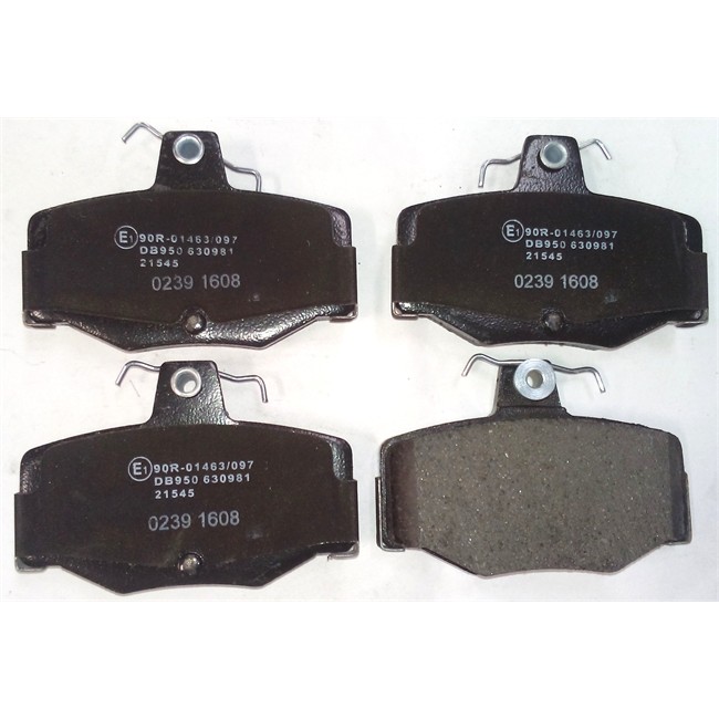 4 Plaquettes De Frein Norauto Nrp707