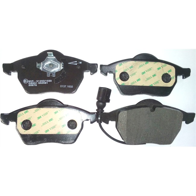 4 Plaquettes De Frein Norauto Nrp1463