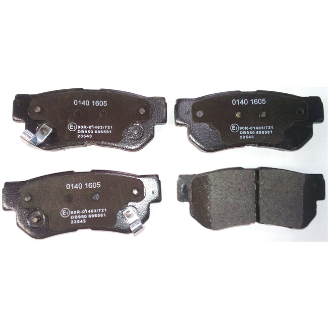 4 Plaquettes De Frein Norauto Nrp1606