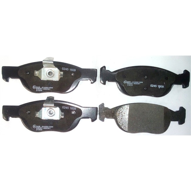 4 Plaquettes De Frein Norauto Nrp1160