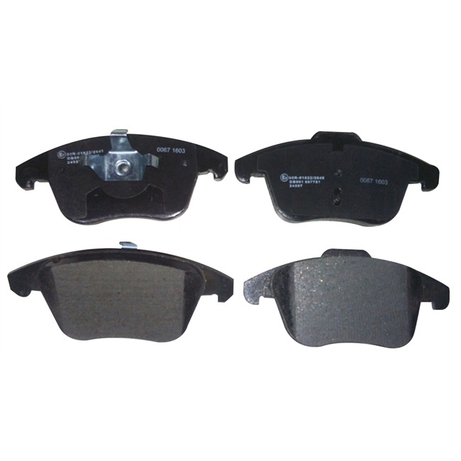 4 Plaquettes De Frein Norauto Nrp1972