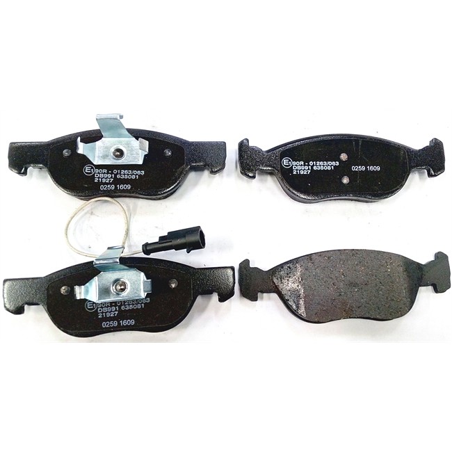 4 Plaquettes De Frein Norauto Nrp1056