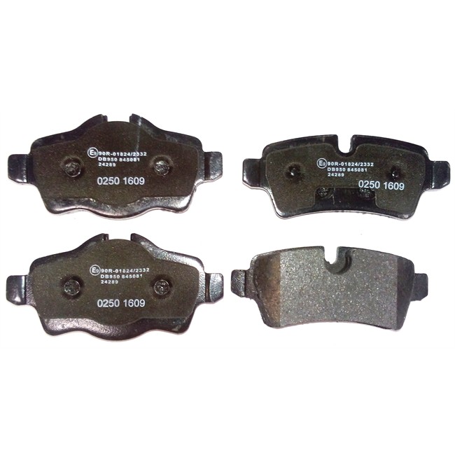 4 Plaquettes De Frein Norauto Nrp1975