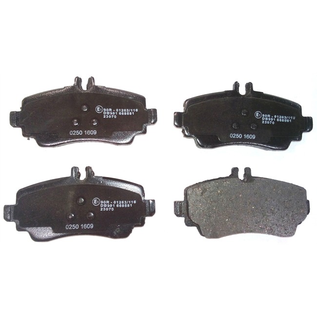 4 Plaquettes De Frein Norauto Nrp1303