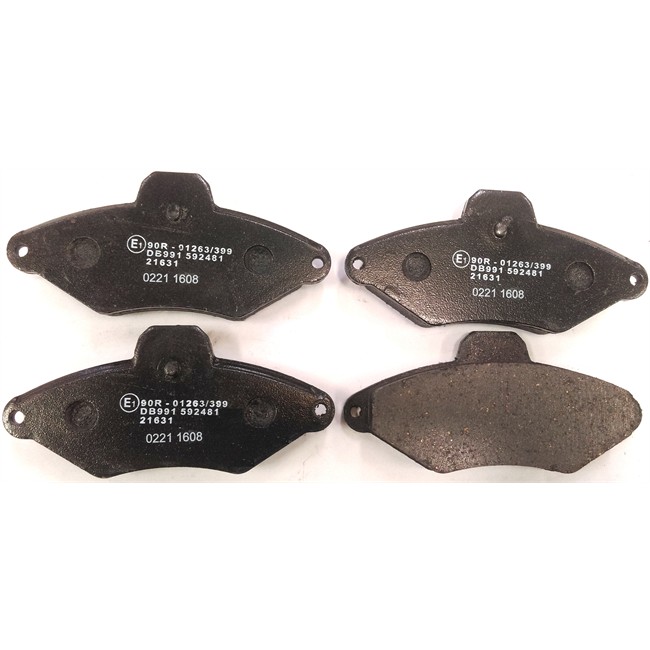 4 Plaquettes De Frein Norauto Nrp874