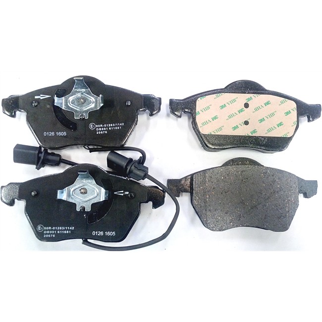 4 Plaquettes De Frein Norauto Nrp1717