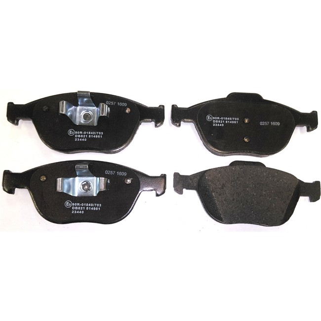 4 Plaquettes De Frein Norauto Nrp1568