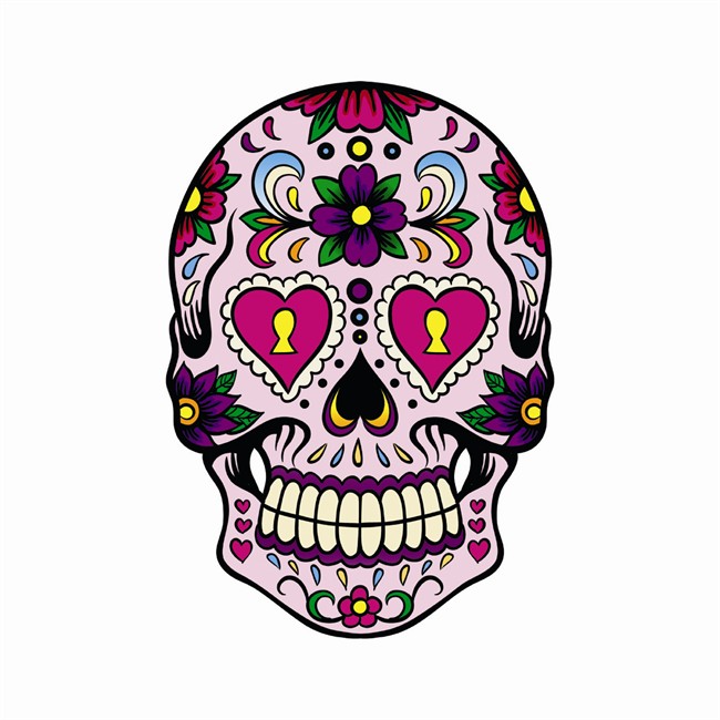 1 Sticker Autocollant Transférable Hippie