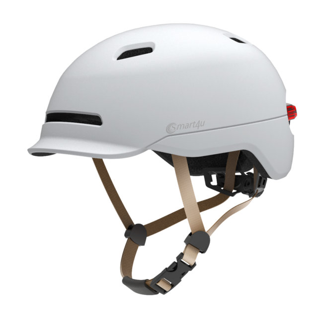Casque Vélo Adulte Smart 4u Blanc Taille L