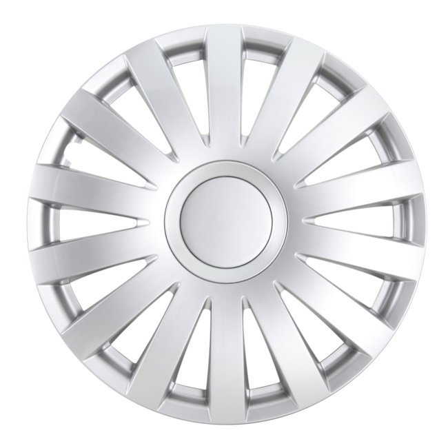 4 Enjoliveurs Gris Norauto Ring 15 Pouces
