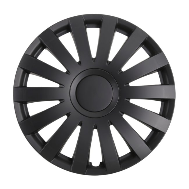 4 Enjoliveurs Noir Mat Norauto Ring 16 Pouces