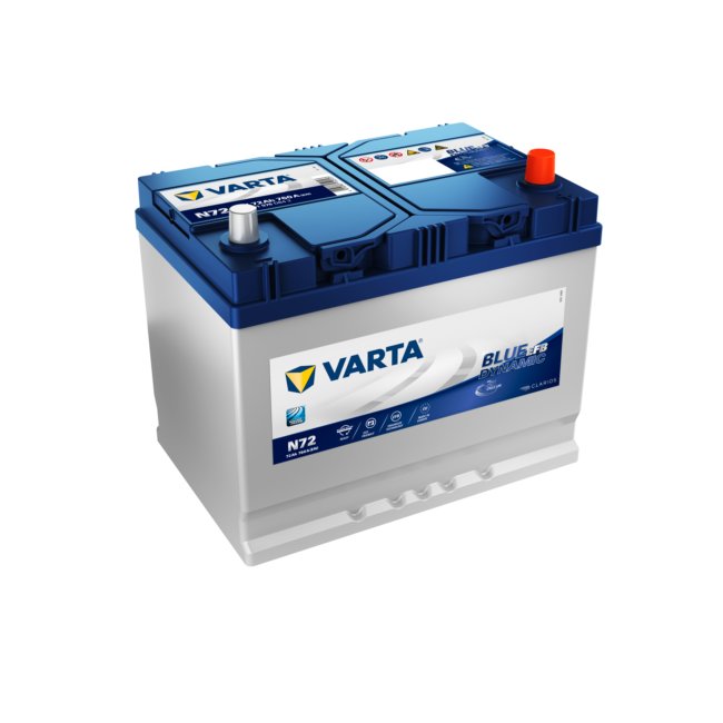 Batterie Varta N72 Blue Dynamic Efb 72 Ah - 760 A