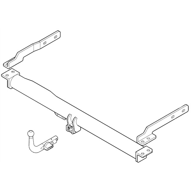 Attelage ''col De Cygne'' Démontable Sans Outils Bosal 052-123