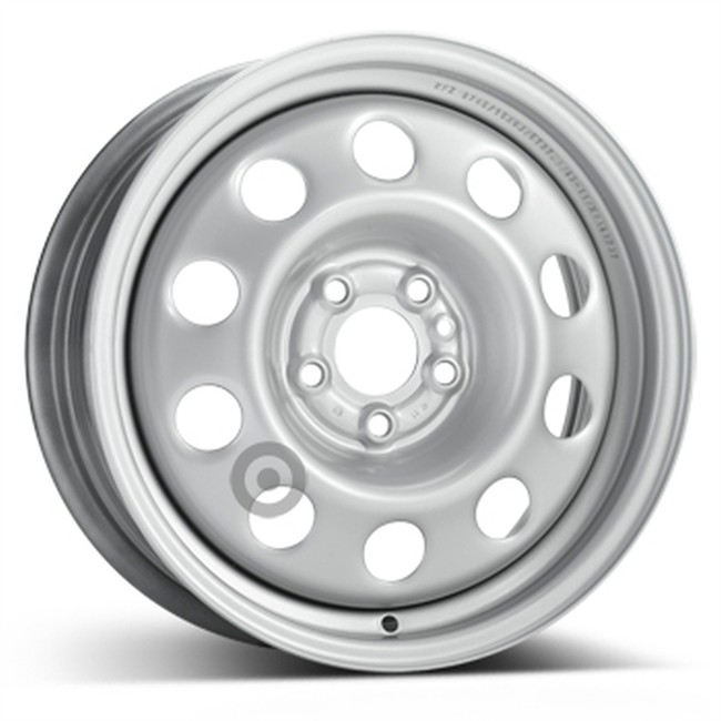 Jante Tôle 15 Pouces - 5 Trous - 6x15 5x98 Et37,5 Al58