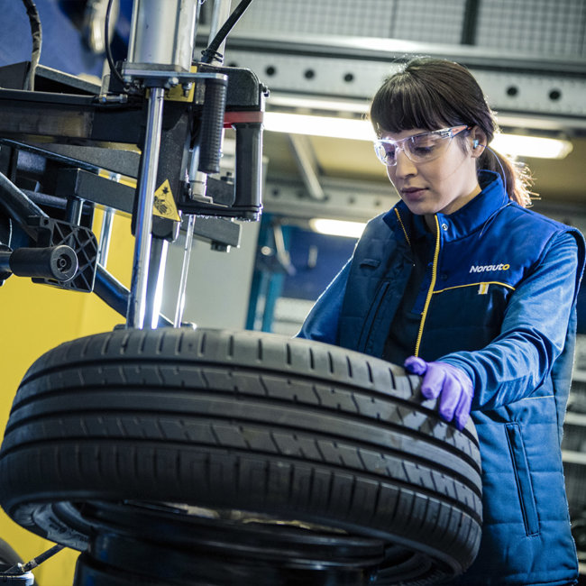 Changement de pneu norauto