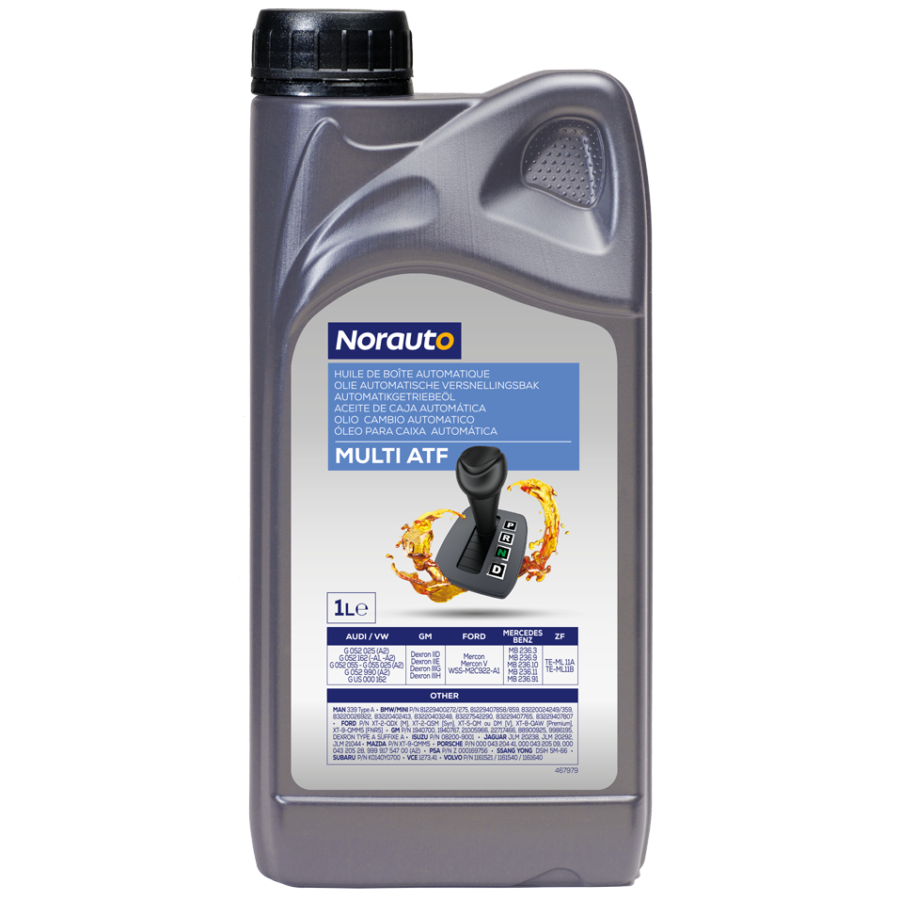 Huile de boîte automatique NORAUTO Multi ATF 1L