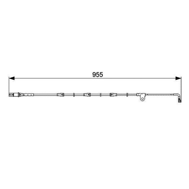 Témoin D'usure Bosch 1987473028