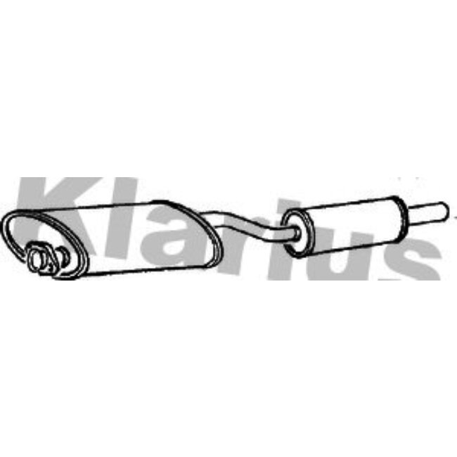 Silencieux Intermédiaire Klarius 240105