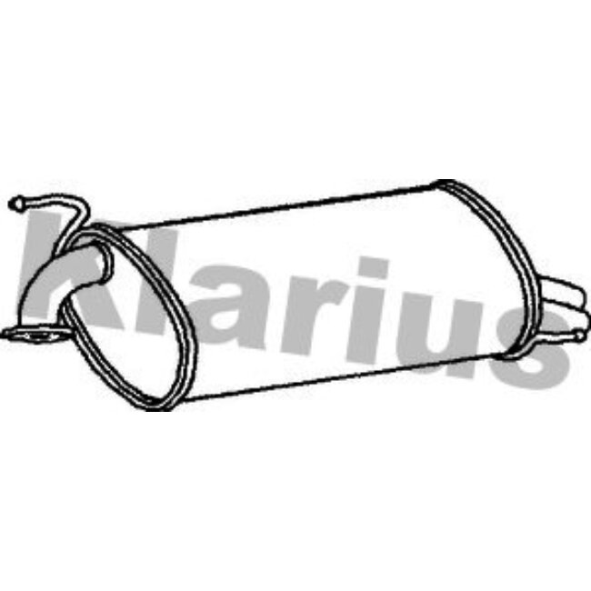 Silencieux Arrière Klarius 210718