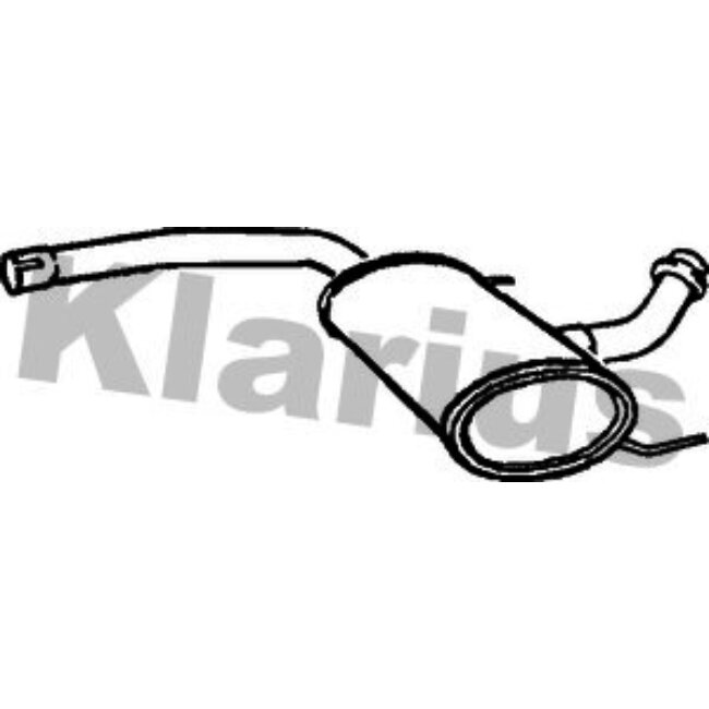 Silencieux Intermédiaire Klarius 220594