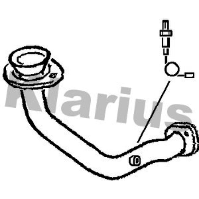 Tube D'échappement Klarius 301337