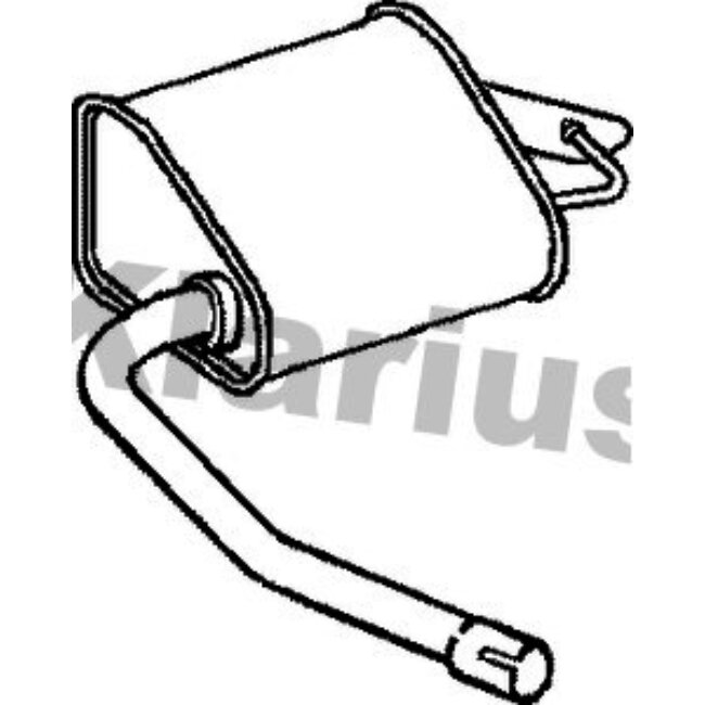 Silencieux Arrière Klarius 220668