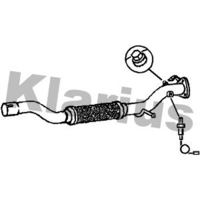 Tube D'échappement Klarius 301973