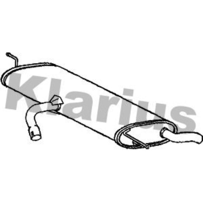 Silencieux Arrière Klarius 221069