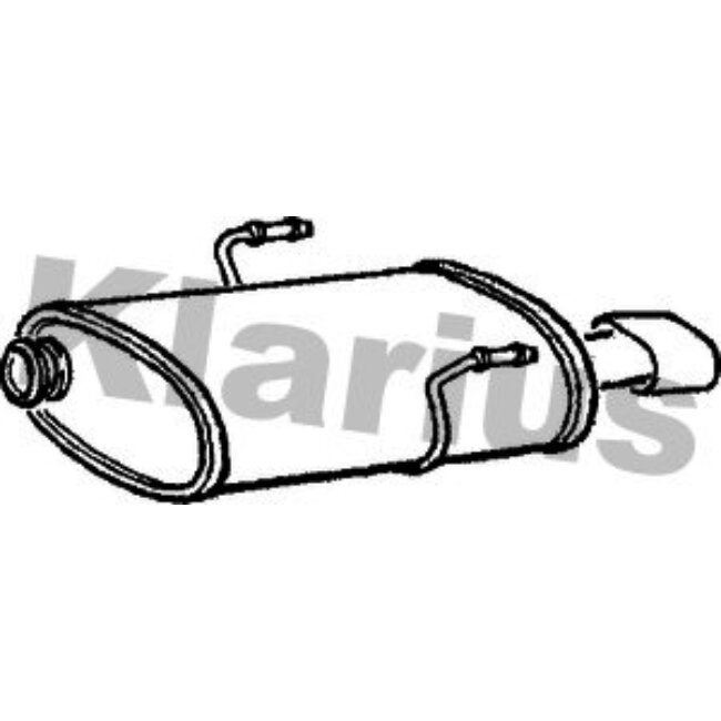 Silencieux Arrière Klarius 210651