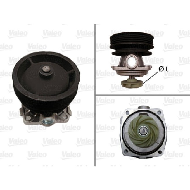 Pompe À Eau Valeo 506334