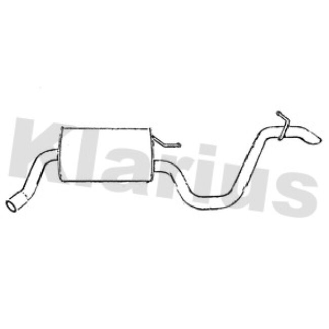 Silencieux Arrière Klarius 250885