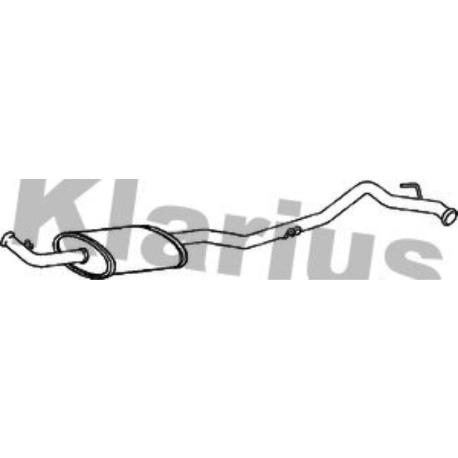 Silencieux Intermédiaire Klarius 261002