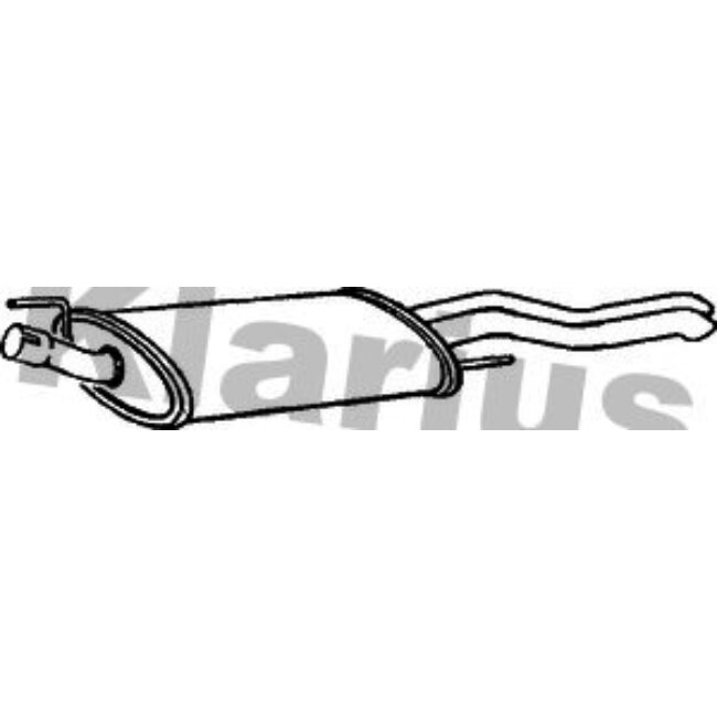 Silencieux Arrière Klarius 230592