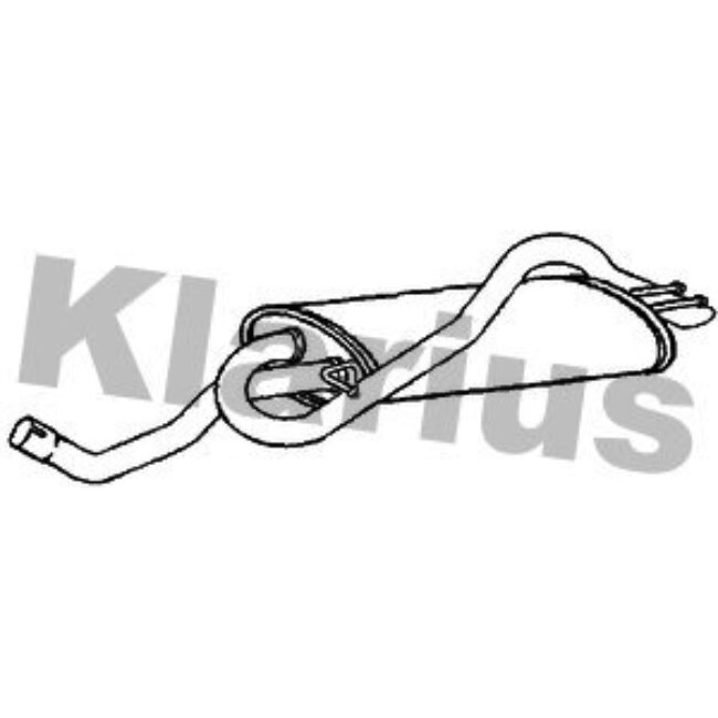 Silencieux Arrière Klarius 230826