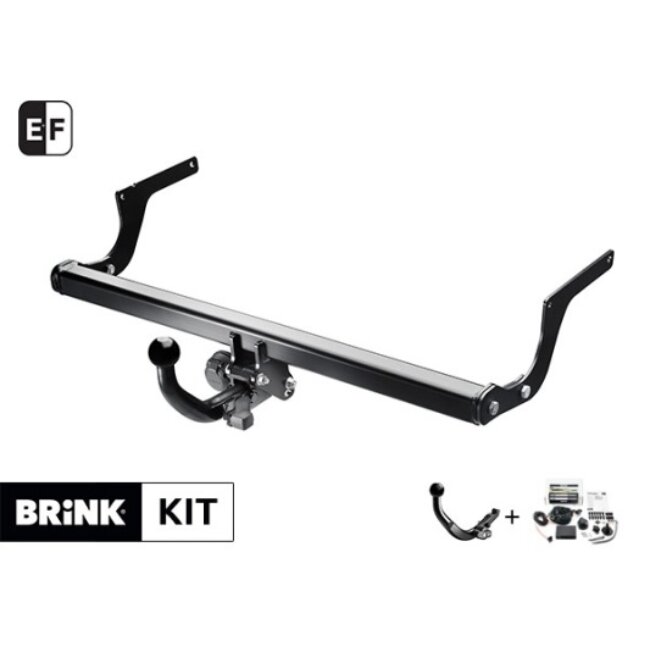 Attelage col De Cygne Démontable Sans Outils Brink 546711 + Faisceau