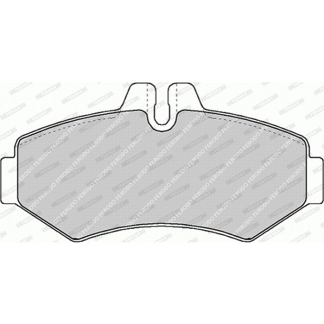 4 Plaquettes De Frein Ferodo Fvr1306