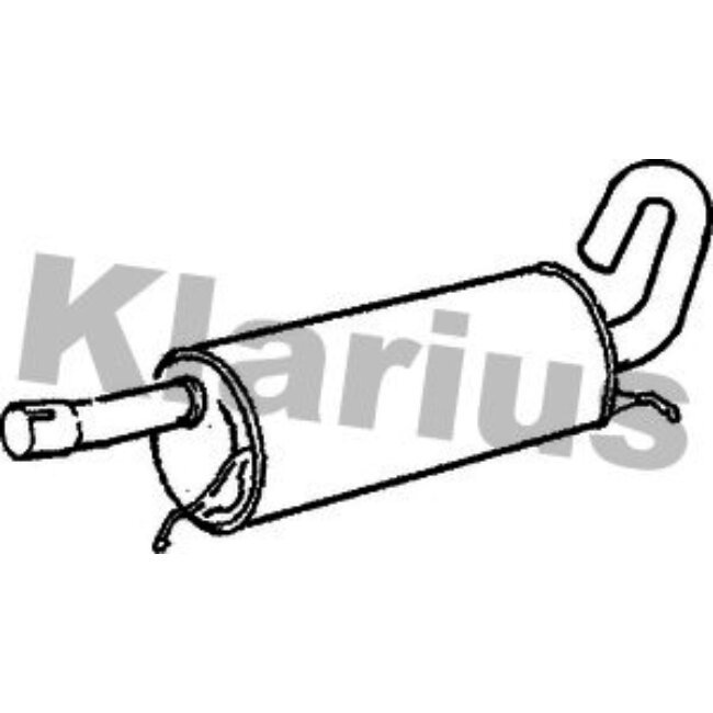 Tube D'échappement Klarius 220590