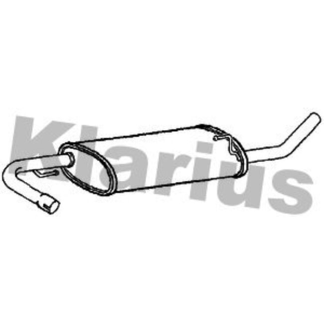Silencieux Arrière Klarius 261188