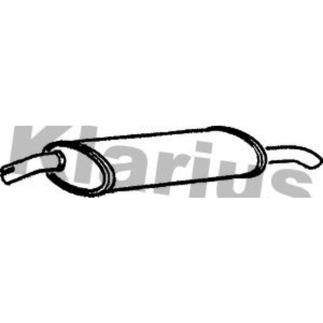 Silencieux Arrière Klarius 220113