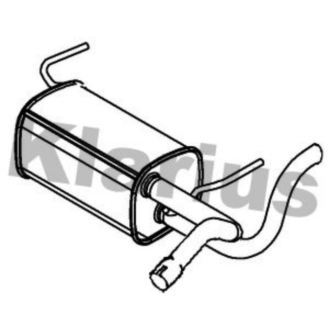 Silencieux Arrière Klarius 221675
