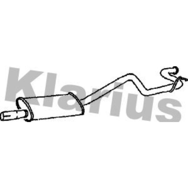 Tube D'échappement Klarius 260153