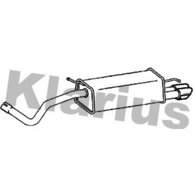 Silencieux Arrière Klarius 241076