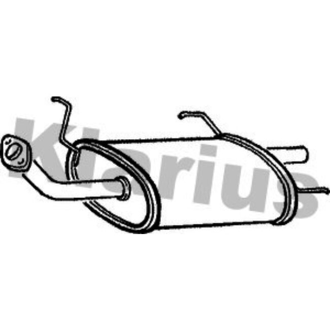 Silencieux Arrière Klarius 220043