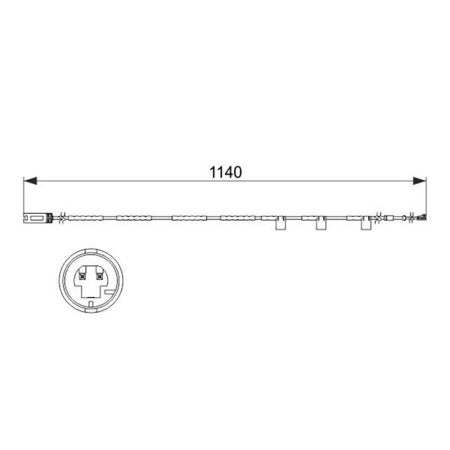 Témoin D'usure Bosch 1987473525