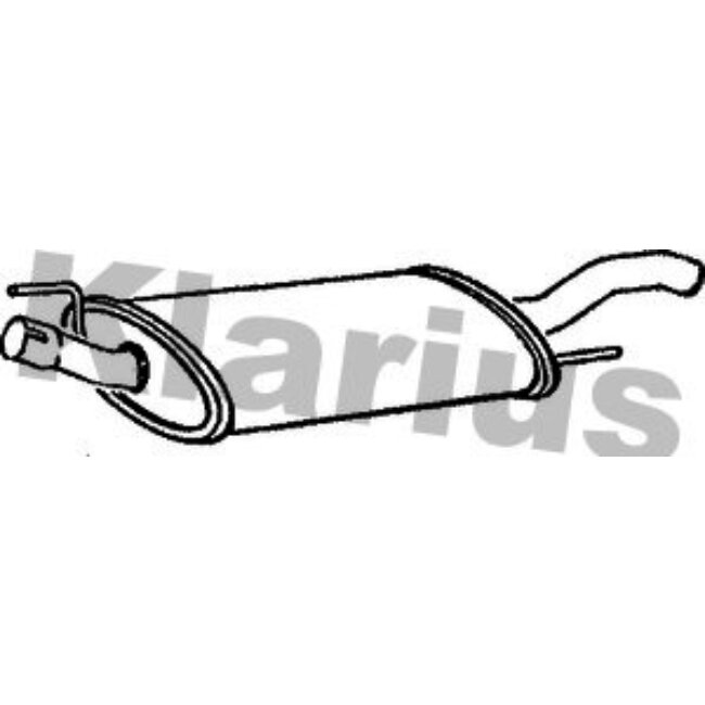 Silencieux Arrière Klarius 220523