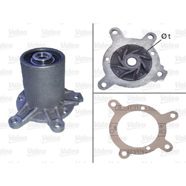 Pompe À Eau Valeo 506343