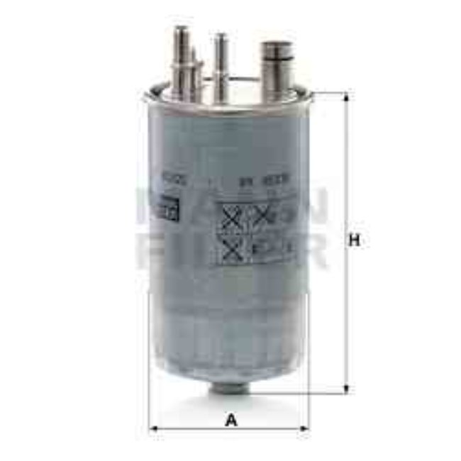 Filtre À Carburant Mann-filter Wk853/20