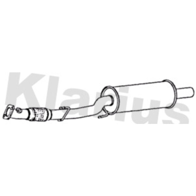 Tube D'échappement Klarius 241075