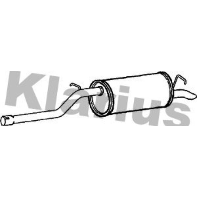 Silencieux Arrière Klarius 240786